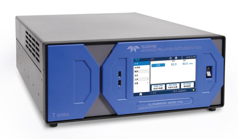 Teledyne API T703 光度測定法臭氧校準儀